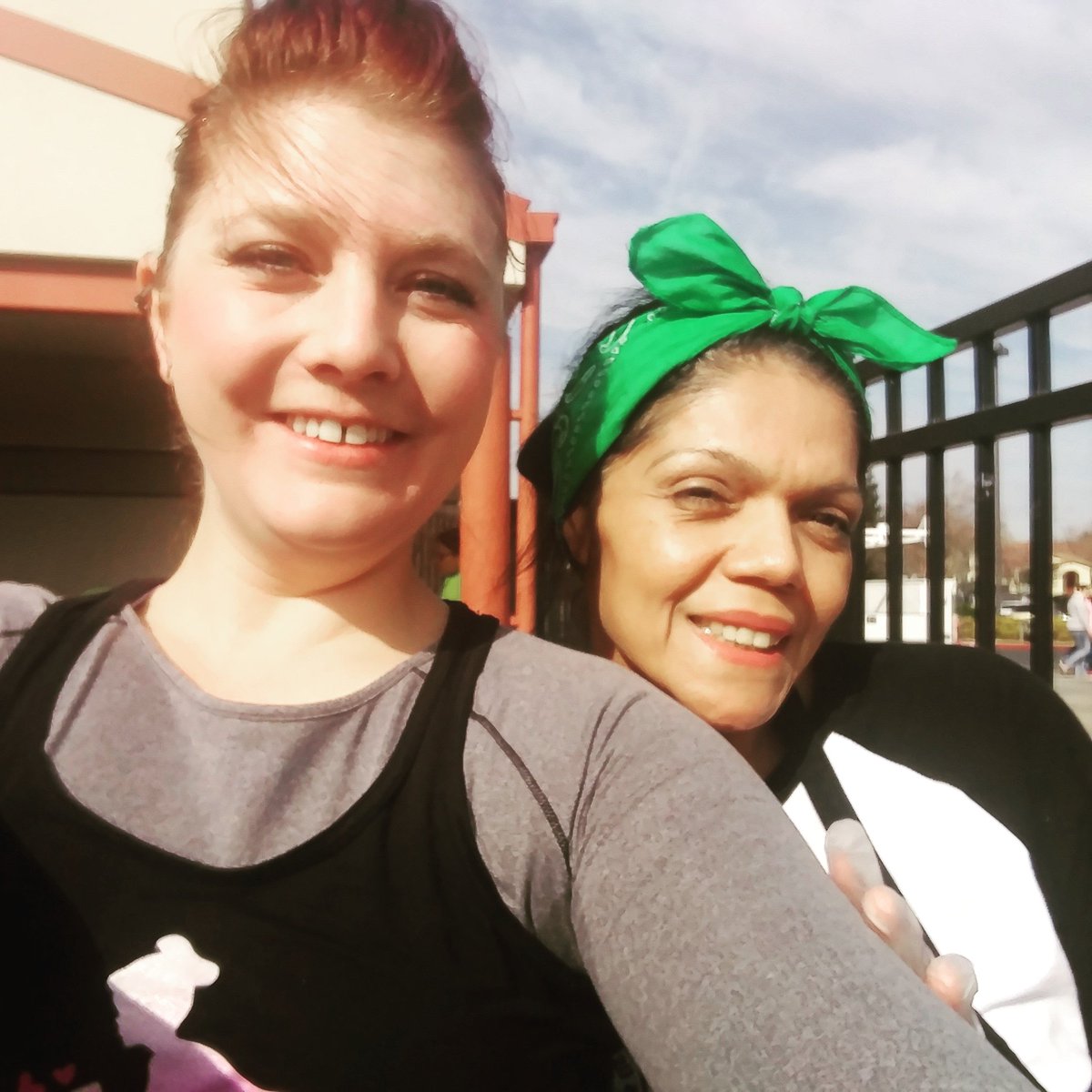 PLESDWellness's tweet photo. Serving up success with the #BFastBreakfast on the day of #CrocRun2018 with the fabulous Ms Athena! #PLESD @CobbleCrocs @cobblestonepto https://t.co/jSpXzqAXpZ