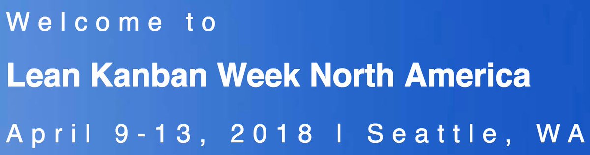 #LKNA18 Attendees - Looking to meet a speaker for a 1:1 session?

Reserve time for a meet and greet with a favorite speaker, author, or Kanban Coaching Professional.

Ask for the sign-up sheet when you pick up your badge.

ow.ly/cbG530iRAVR