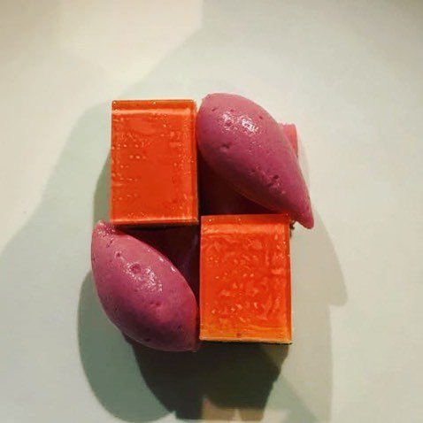 TrinityLondon's tweet photo. Rhubarb and kitchen shadows #Cheesecake #newplating #dessert #fourcourse #claphamoldtown @michelinguide #onestar https://t.co/lqt7SgCj3I https://t.co/KDBpkP1WiP
