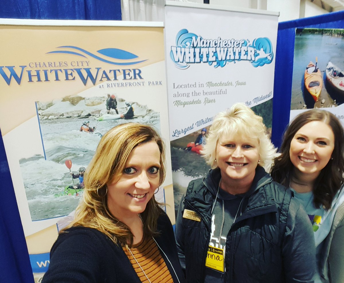 CCWhitewater's tweet photo. Ready to talk #IowaWhitewater at #Canoecopia2018! https://t.co/VBcf0MiGqn