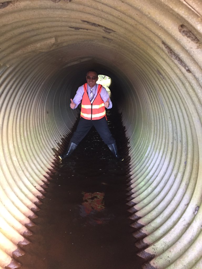 royce_toohey's tweet photo. Commitment to the community needs to from all levels. Good to see the head engineer prepared to go into the depths #eurobodalla #ipweansw  where is @sally_ipwea but https://t.co/ZjHTqx6lf0