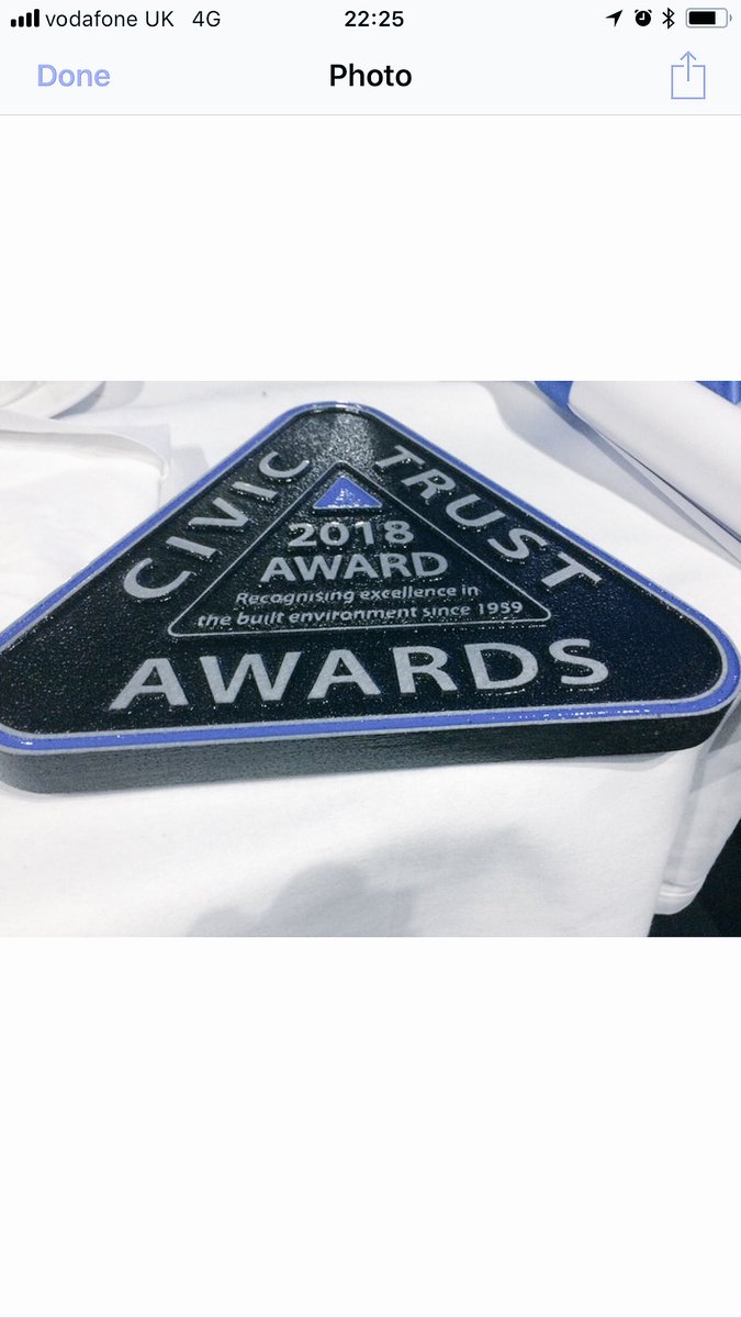 DockyardChatham's tweet photo. Breaking news - we’ve just won the Civic Trust Award 2018 for our Command of the Oceans project!! #Awardwinning https://t.co/edP6wYE89E