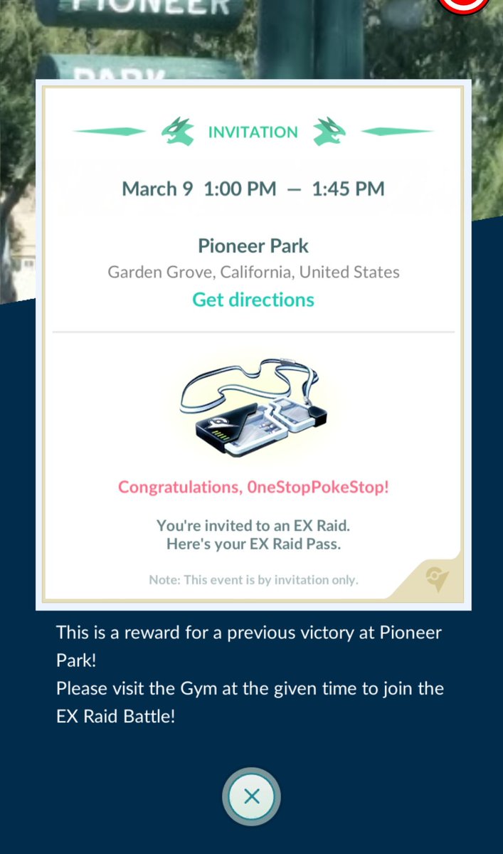 melloskitty's tweet photo. Just did these two EX raids for
@KingBeezo111 & @AmaterasuCato.😎😎
#pokemongo #mewtwo #exraid #exraidpass #pokemongoraid #helpingthehomies https://t.co/rj1Dks6zKk