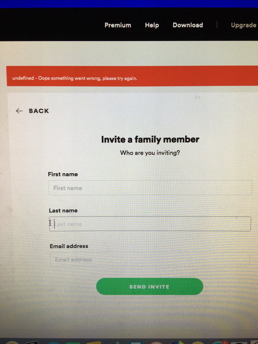 kevinjrintoul's tweet photo. @Spotify please help me add my wife to the family plan before she blows up !! https://t.co/qnZxFx2qW9