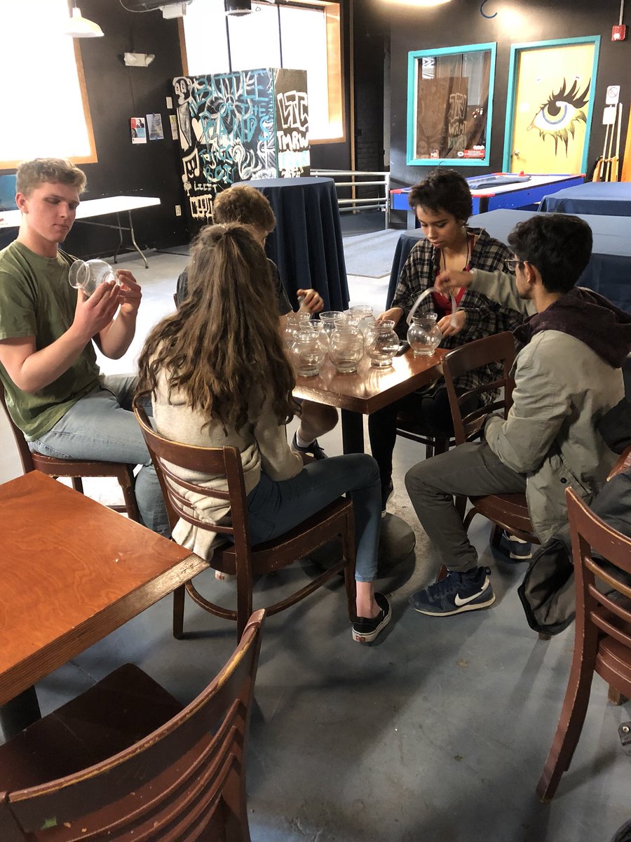 NZTAC's tweet photo. TAC teens preparing for the huge fundraiser gala tomorrow !! If you’re 21+ we hope to see you there! @youthdriven https://t.co/LqaNsO31bv