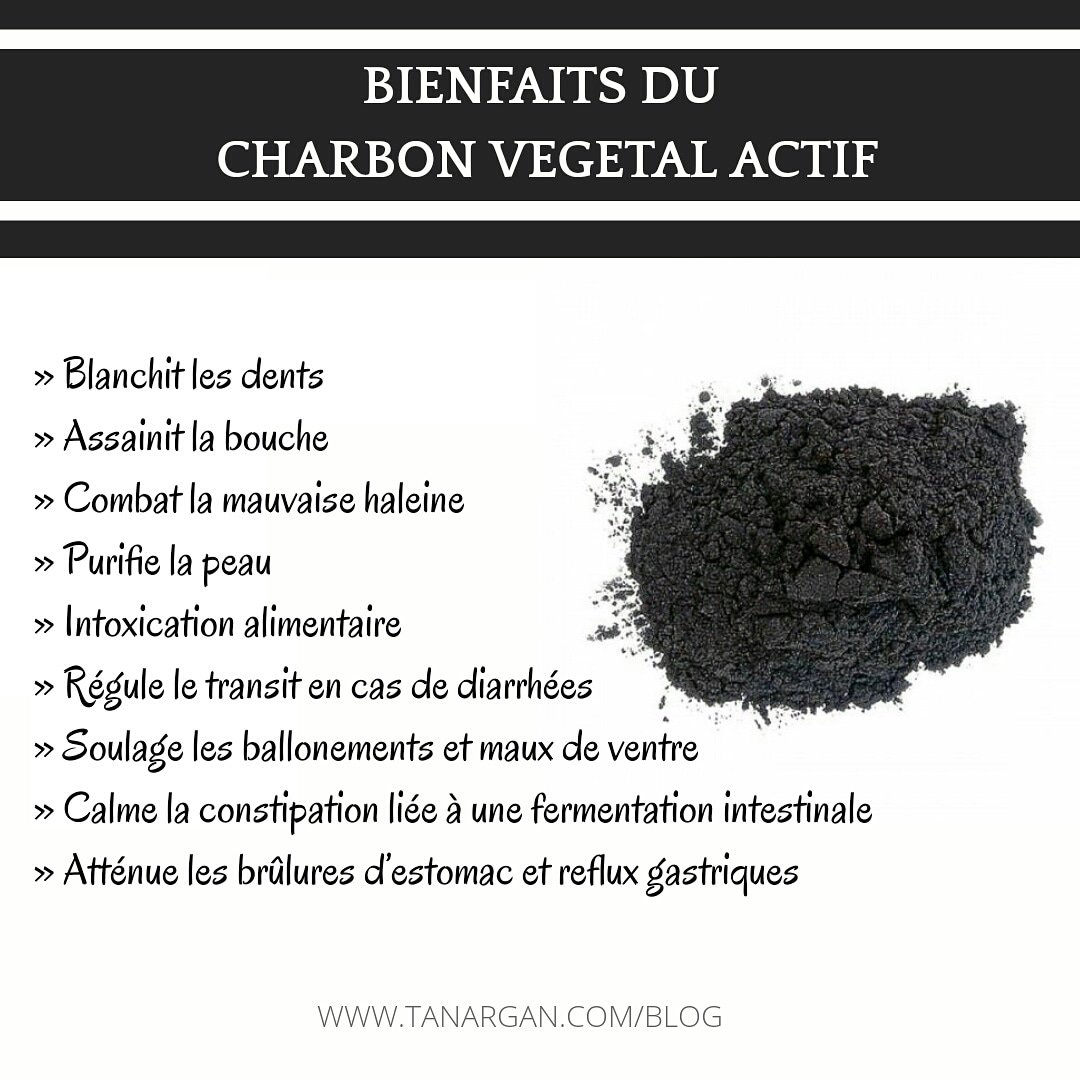 Charbon végétal actif