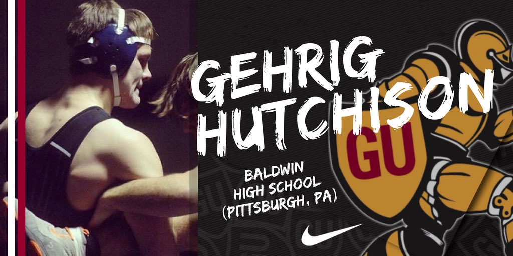 GehrigHutchison's tweet photo. Extremely excited to announce my commitment to Gannon University! Very excited for what the future holds. #GannonWrestling @GUWrestling https://t.co/mpDcMUaeRD