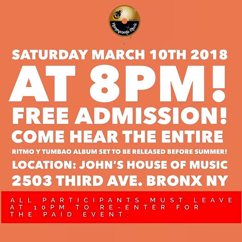 DJCUBANYC's tweet photo. "NYC" ARE YOU READY...
WE ARE TAKING OVER THE BRONX FOR ONE NIGHT💥 #JOSHMILAN
#RITMOYTUMBAO #LADESCARGA #HONEYCOMBMUSIC #DJCUBA #DJDRES #AYEDIOSMIO #LATINJAZZ #FUNK #HOUSE #SOUL https://t.co/r0EKkbhvfr