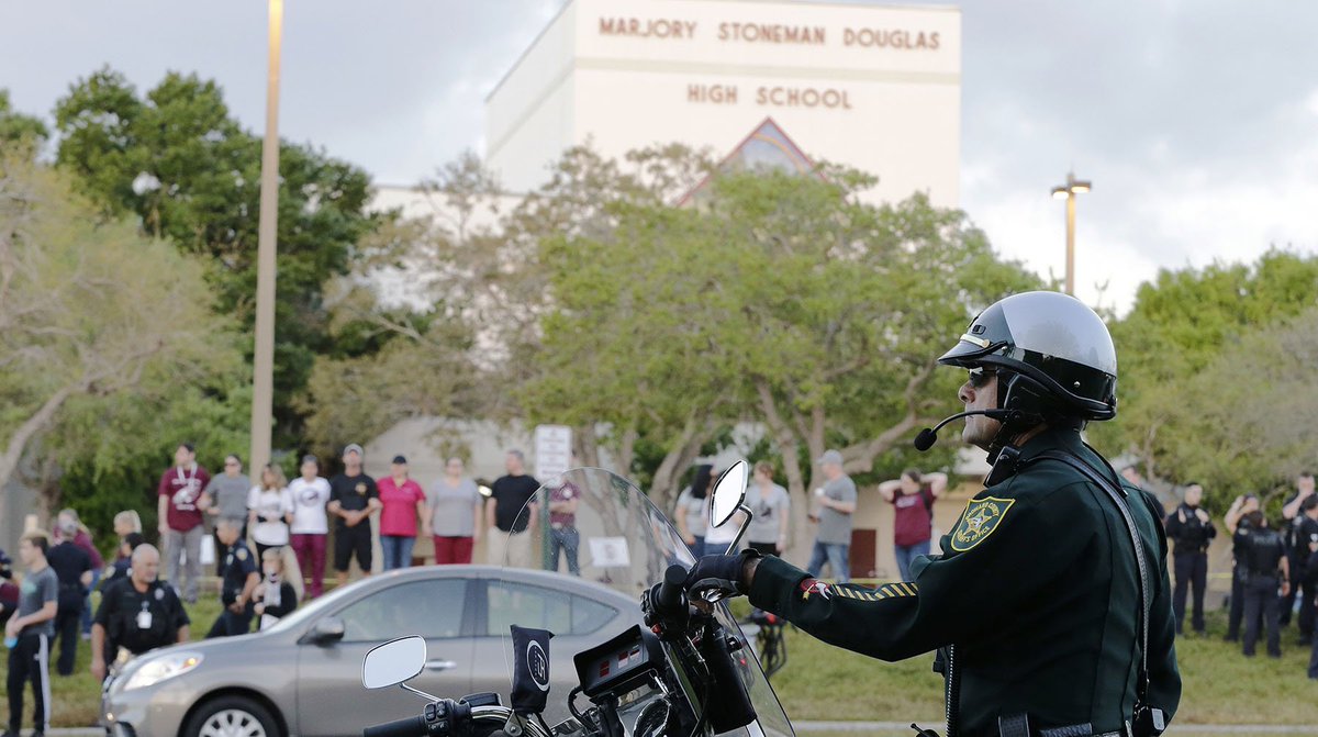 educationweek's tweet photo. After school shootings, it can be tempting for districts to focus on costly visible measures, like adding more school police and installing metal detectors, but would they achieve greater benefits with "softer" security measures? https://t.co/wM1QAbVl14 https://t.co/gLNvV7RFOD