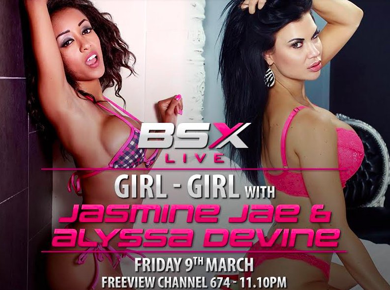 We've got @realjasminejae and @AlyssaDivineXXX on BSX tonight! 

LIVE on Freeview Channel 674 in 10 minutes 📺 https://t.co/Qcy2QZFd2k