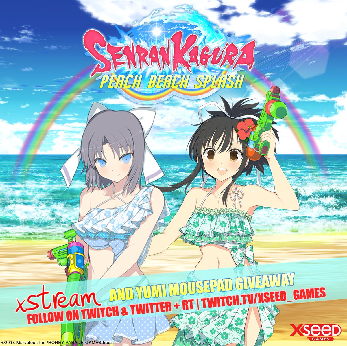 Join us while we play SENRAN KAGURA Peach Beach Splash PC! Want to