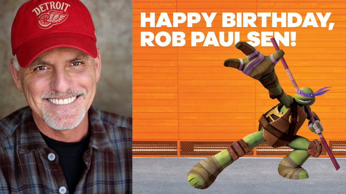 NickAnimation's tweet photo. Happy birthday, Rob Paulsen @yakkopinky! πThe iconic voice of 2012 @TMNT Donnie, '87 TMNT Raphael, & director of the upcoming Rise of the TMNT! Hear his #NickAnimationPodcast: https://t.co/qJnE2xYrbw https://t.co/9N275LpqQl