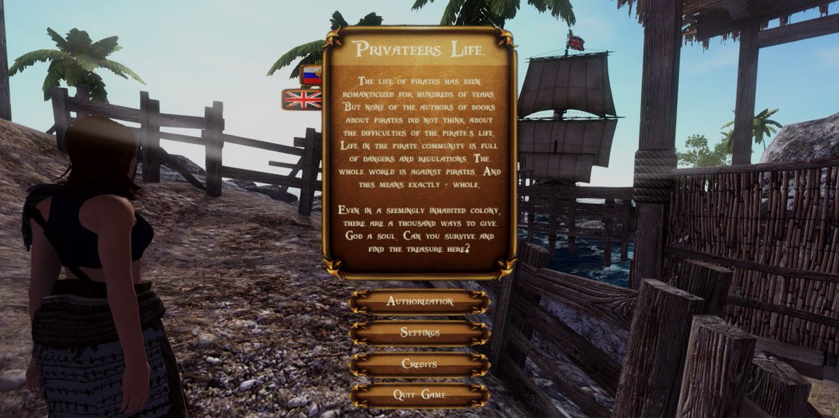 Alienter2's tweet photo. We prepared the English version of the game! Links in the account on the site https://t.co/VT2jq0DRDA were updated (available versions for Win 7-8 and Linux)!
In connection with this event, the cost of alpha access was temporarily lowered to 50 LDM

#privateerslife #eth #ldm https://t.co/cMMBgD67cT