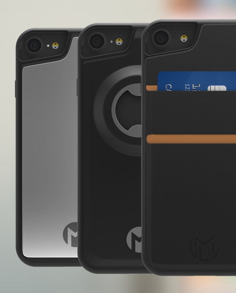 megatinycorp's tweet photo. Swappable MegaBack plates allow you to add a leather wallet, shatterproof mirror and bottle opener to the back of your case in seconds!
-
The MegaPack includes one MEGAVERSE Anti-Gravity Case, one Wallet MegaBack, one Mirror MegaBack and one Bottle Opener MegaBack. https://t.co/1DVbxCi3h5