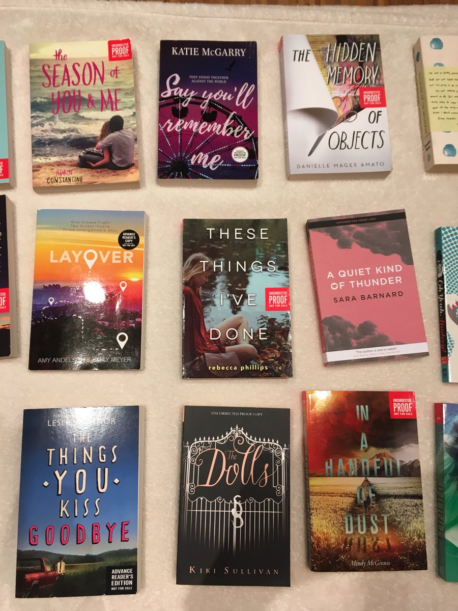 MPTsCityofBooks's tweet photo. Started re-organizing my books. Some ARCs and proofs need to go. Anyone up for a trade? https://t.co/qSns2K8DlG
