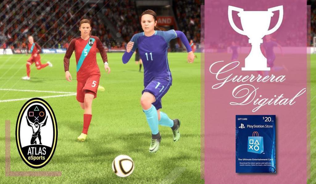 culturageek's tweet photo. #CopaGuerreraDigital : llega la primera competición de fútbol online exclusiva para mujeres #GuerreraDigital @LaOtraPasionFDV https://t.co/6BVNjqtnao https://t.co/wcfCbHogj4