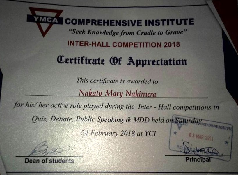 BitoneChildren's tweet photo. Congs our own Mary. Keep it up girl! https://t.co/5P04SJ9Uxp