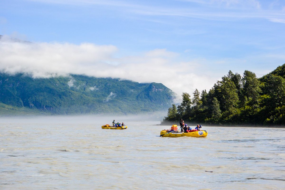 "The Tatshenshini River that runs through Northern Canada and Alaska is the playground for nature’s wild". Let Louise Healy's words transport you to a world where time stands still as you experience true untouched beauty. Read time 3 minutes;  ow.ly/citD30iLzaV