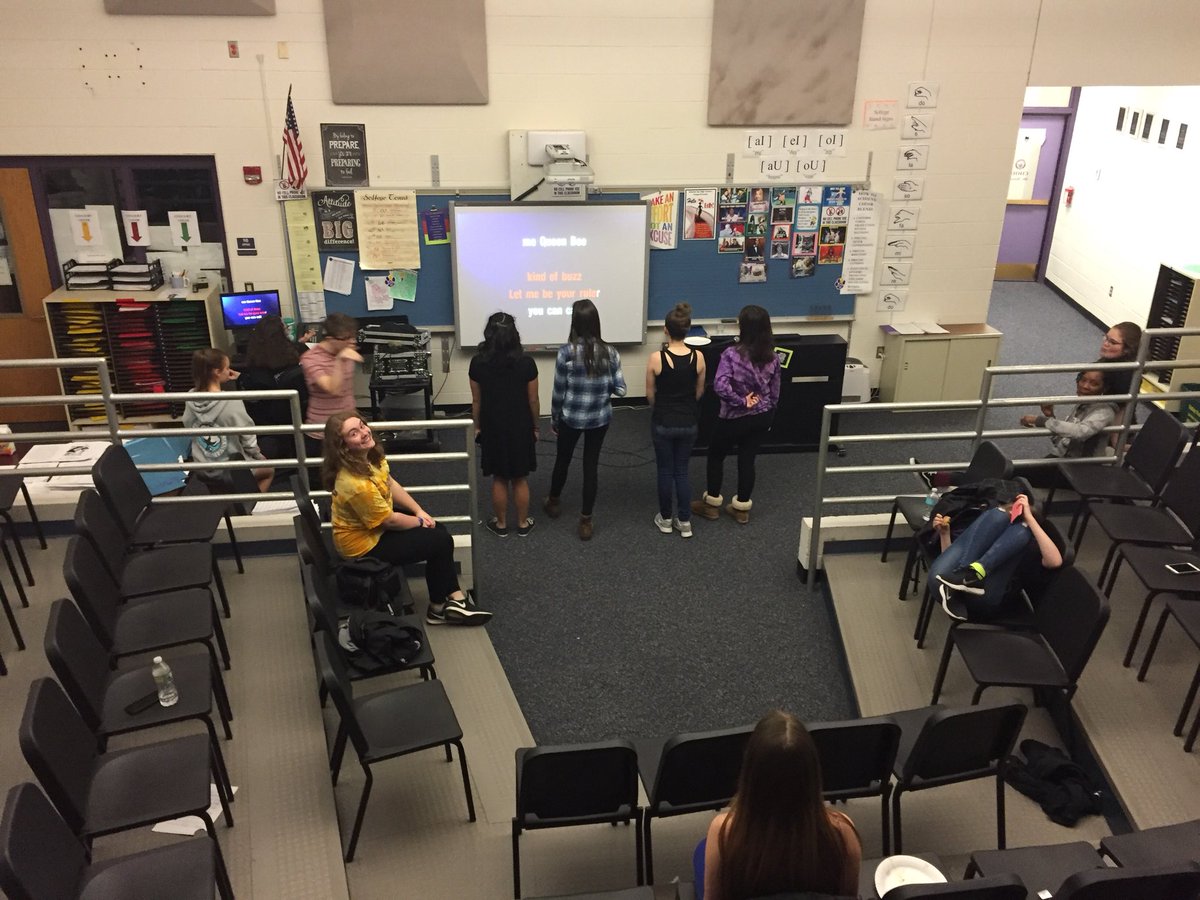 Having fun at our first annual Pops Party! The Pops Concert is tomorrow at 7:00 at BSHS!