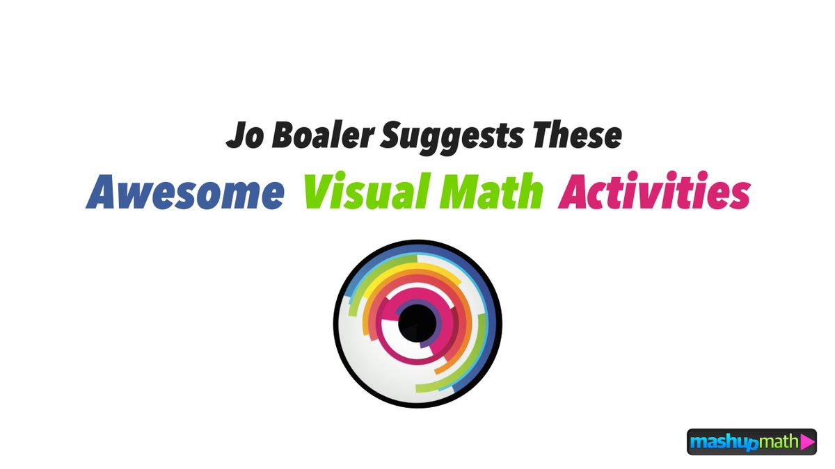 mashupmath's tweet photo. Jo Boaler suggests these strategies for teaching visual mathematics: https://t.co/D3YwqEBFKe #mathmindchat #elemmathchat #msmathchat https://t.co/huAMquhXbi