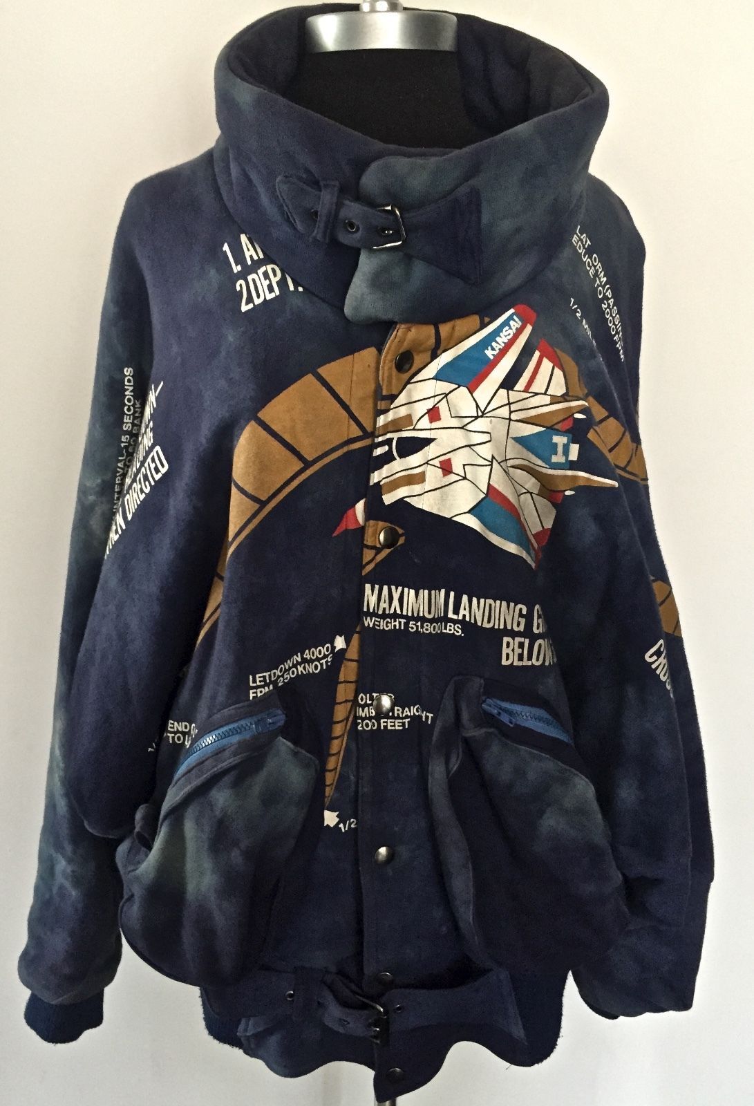kansai yamamoto vintage 80s 希少 zipブルゾン find me on 🦋 on X: 