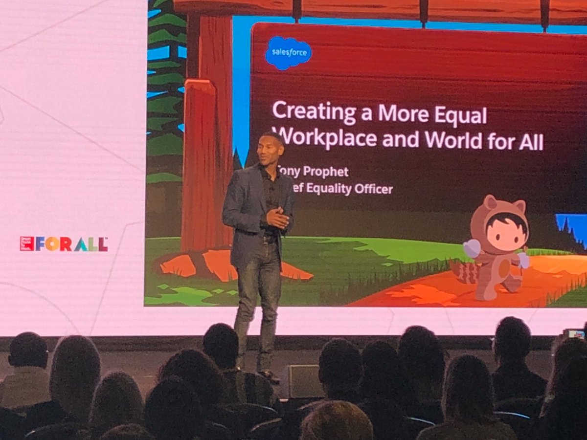 Tony Prophet (Salesforce.com) closed the Great Places to Work conference. His message? Leaders need to prioritize workplace diversity and inclusion. Salesforce.com’s position on this year’s Fortune Magazine list? #1. Enough said. #GPTW4ALL <a href="/StagenAcademy/">Stagen</a>