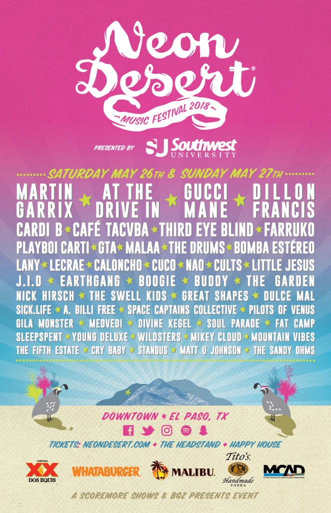 FAM! RT for a chance to win a pair of tickets to Neon Desert
•Must Follow
<a href="/TexasEDMFamily/">TEXAS EDM FAMILY</a>
<a href="/NeonDesert/">Neon Desert</a>
•Ends 3/16