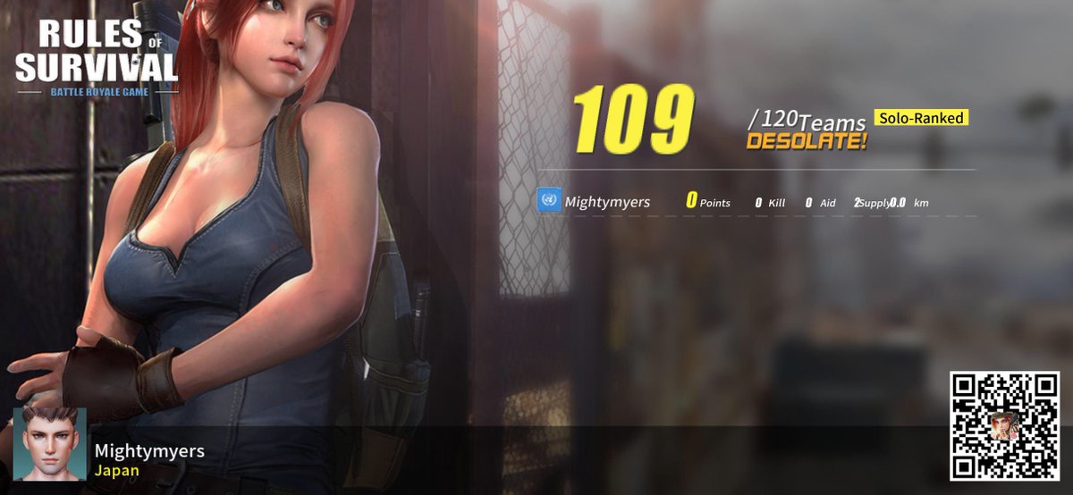 mightymyers's tweet photo. #RulesofSurvival https://t.co/4zbNqx0dnt
