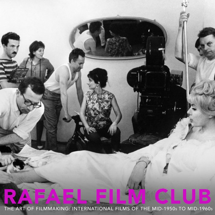 cafilminstitute's tweet photo. Ya heard? #RafaelFilmClub #TheArtOfFilmmaking is on sale now! Cool flicks from the mid-50s to the mid-60s screened & discussed with #filmmaking professionals, curated by @aliasMarlow! Find complete info at https://t.co/HKsPvMgwid #everythinggoeswrong #daisies #greatsilence #more! https://t.co/kcfsmdlh2S