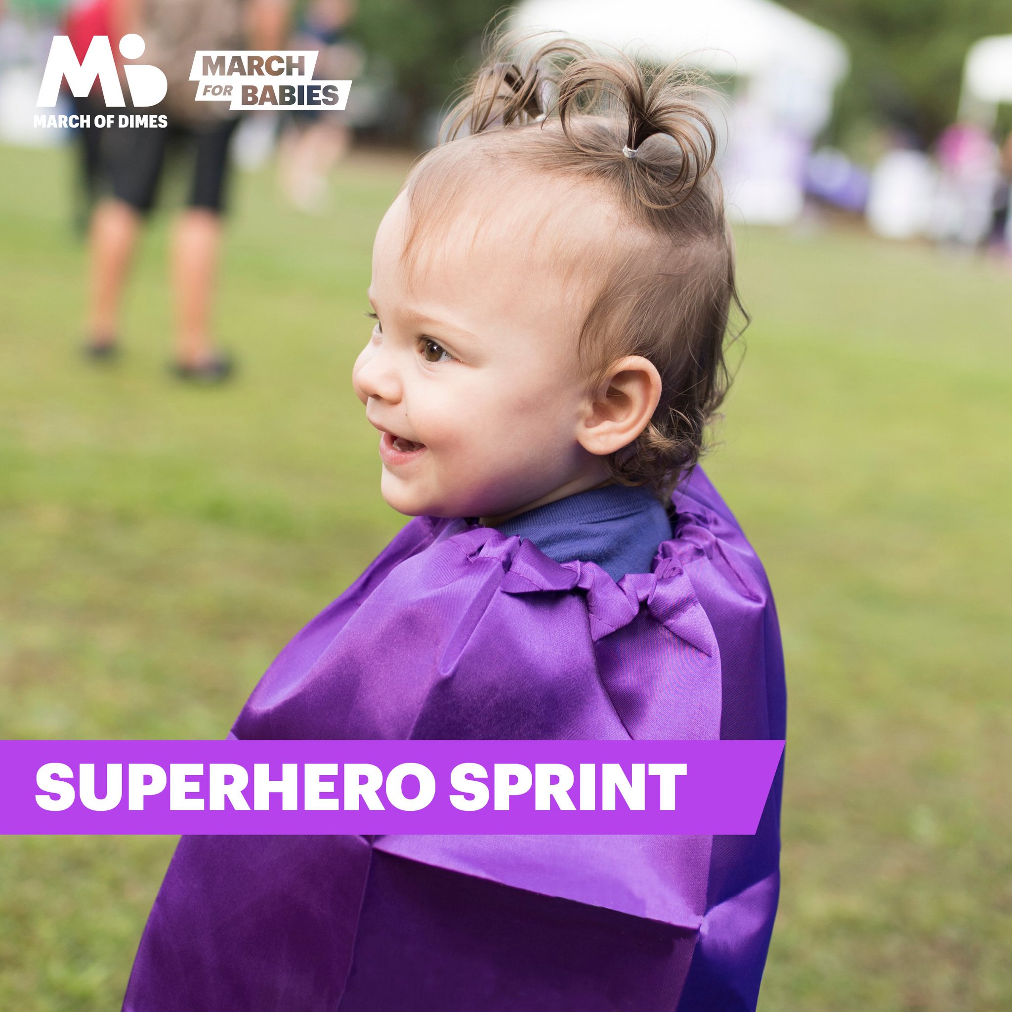 superhero sprint march for babies