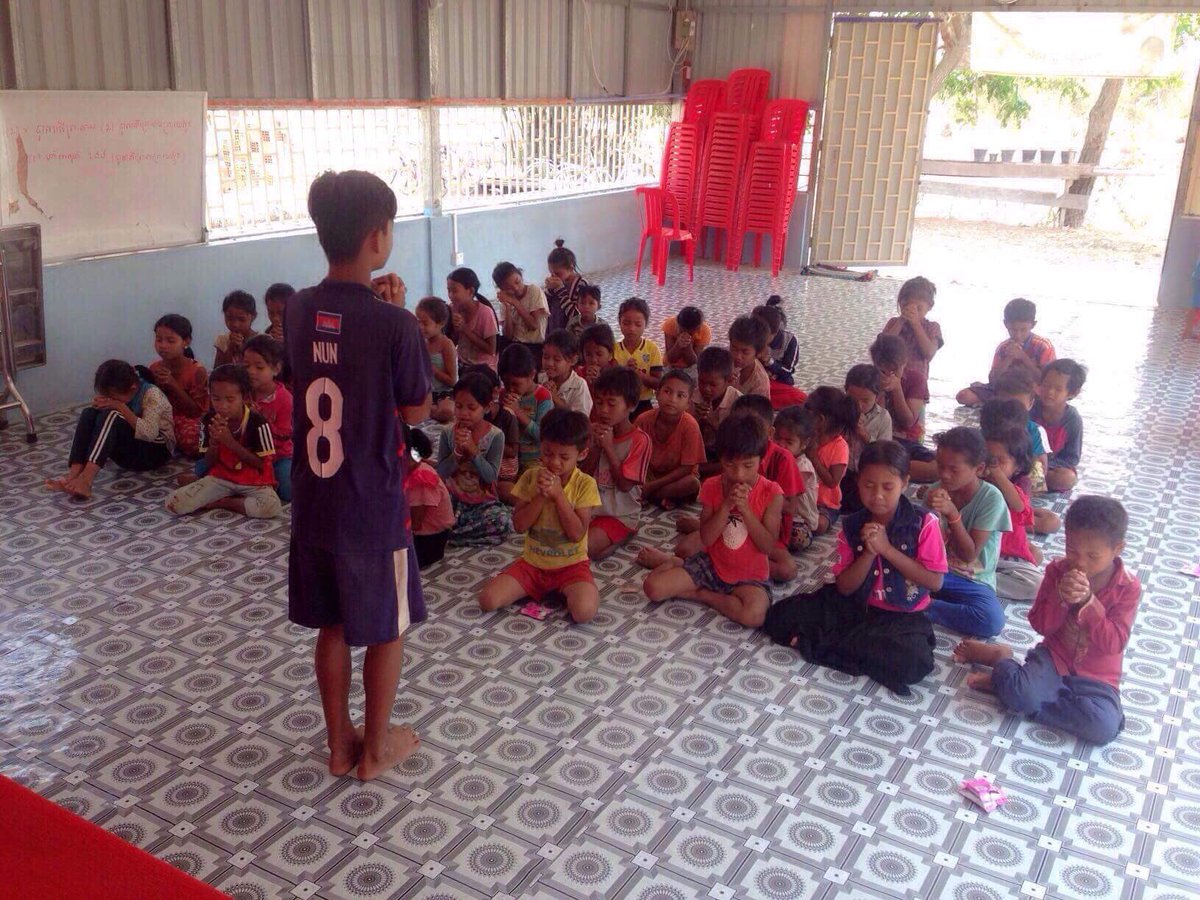 vaneklem's tweet photo. Thank you for supporting VisionTrust Cambodia to Develop children to grow up to live for God and love others. @VisionTrust #VisionTrust https://t.co/Km5jrq6Lvi