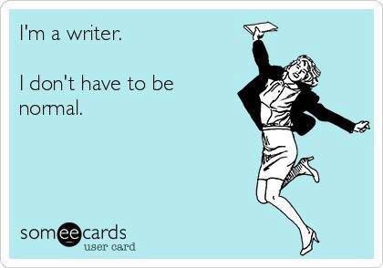 amyengle_author's tweet photo. I’m a #writer. I don’t have to be normal. #amwriting #writerslife #turtlewriters https://t.co/8zaF3aE8Xr