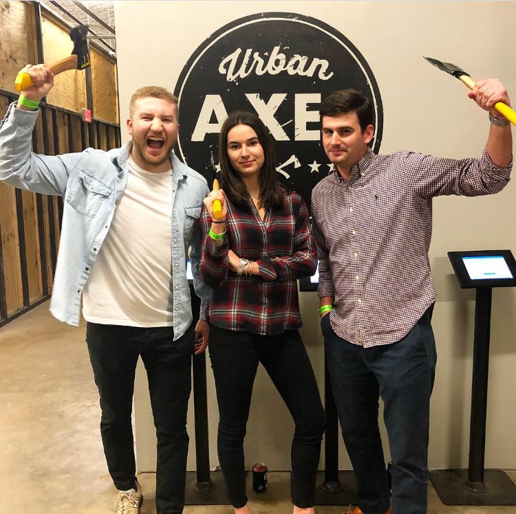 BrooksourceATX's tweet image. Axe’d from recruiting, now time to hit the bullseye in sales!  Congrats to our newest members of the sales team....big things to come. #beunited2018 #brooksource