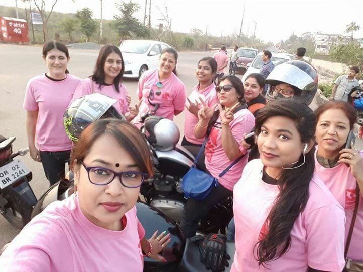With these riders #WashOdisha #WomenRiders