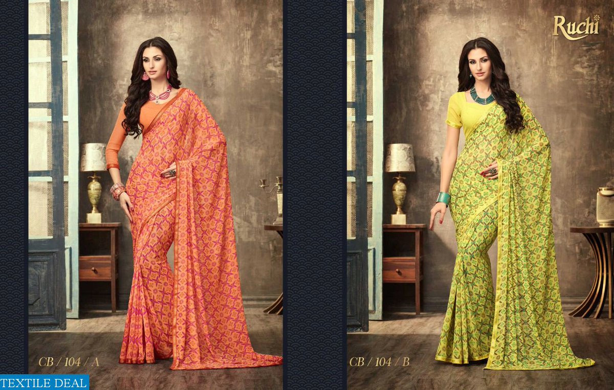 AnjaliDixu's tweet photo. Shop Now Ruchi Cadbury Present Printed India Sarees Catalog Collection at Best Rate
Buy@ https://t.co/MW4fUqn6bB
#TextileDeal #WomensClothing #Sarees #SareesCollection https://t.co/Klv1inzUPz