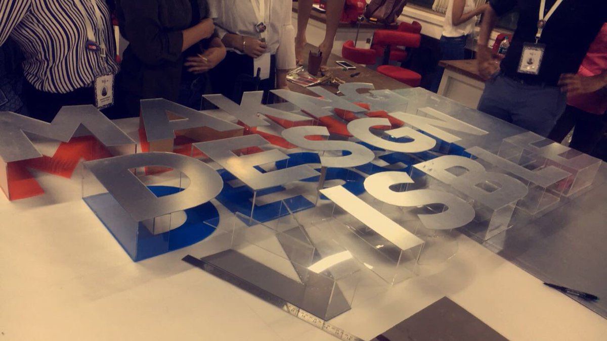 PearlMumCampus's tweet image. Some glimpses of the ‘Making of Typo Installation’ workshop by Pidilite, which was done inhouse, using laser cutting Machine by Pearlites!
Last day of the Event Today! Drop in for your creative dose of of the day!
#MadeToCreate #ADIMDV #MakingDesignVisible #SchoolOfDesign