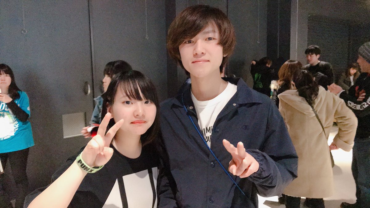 na___obkw's tweet photo. @TORUS_Rin 
こっさんの隣おった人です〜〜
撮り方微妙でごめんなさい（＾ν＾） https://t.co/nZCNA5H581
