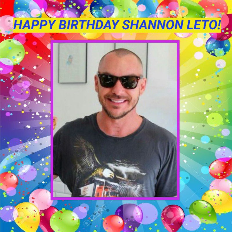 Happy Birthday Shannon Leto from Canada!      