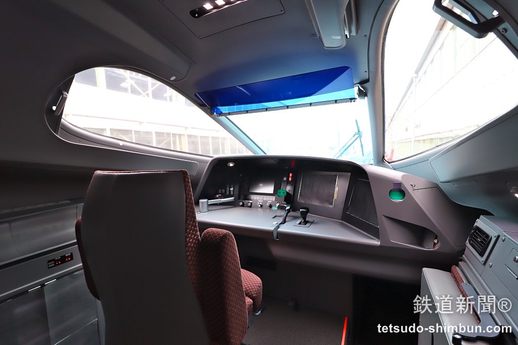 鉄道新聞 Sur Twitter N700s新幹線の運転席にも潜入 レポート記事 T Co V4ga13ck1r