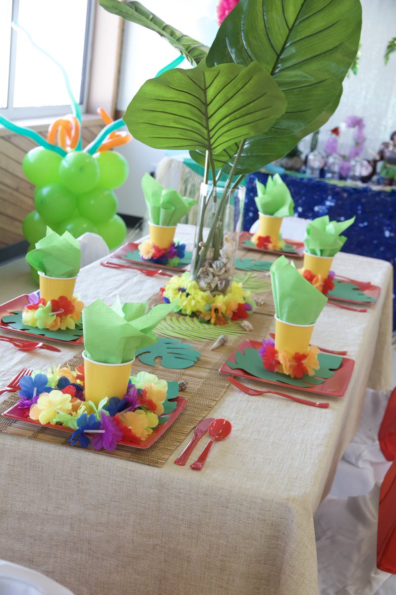 Our Moana themed decor!