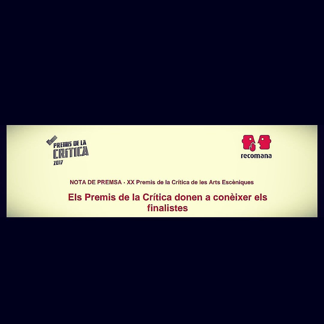 UCoreo's tweet photo. El premis de la Critica, han nominat com a millor solo, a la Cia. de Marta Carrasco, amb la seva 'PERRA DE NADIE'. El proper dilluns 26 de març, marxem de gala 👏👏 #manelquintanacm #companyiamartacarrasco #perradenadie #premisdelacritica #dansa #teatre https://t.co/tx2LKKQpkq