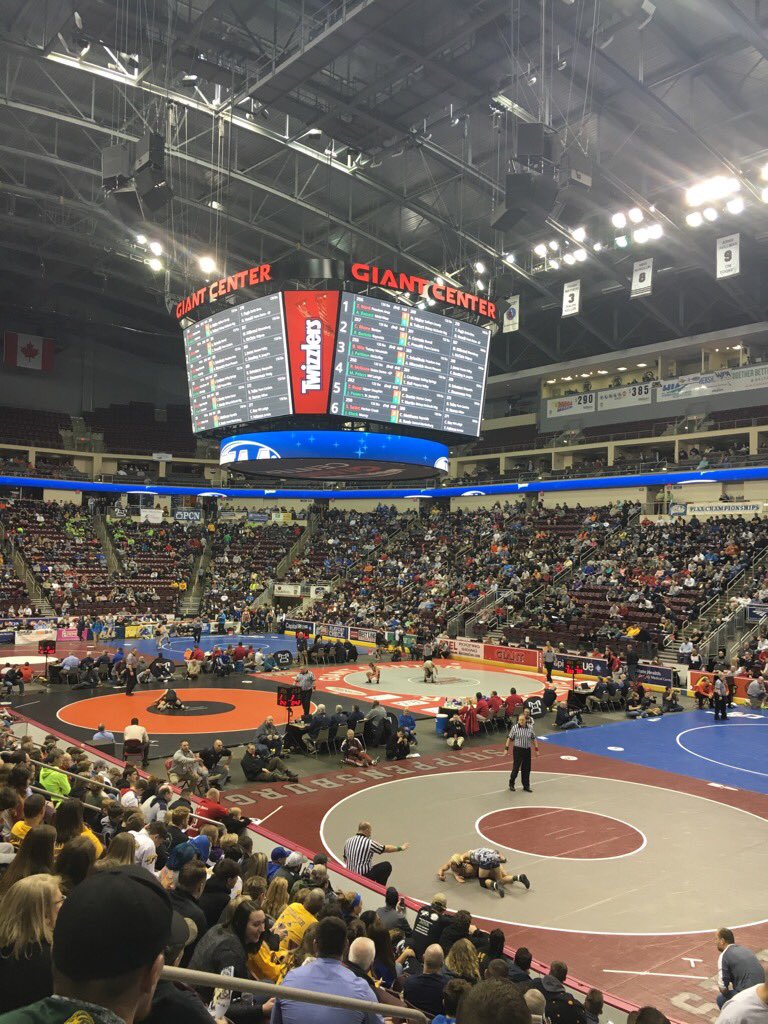 PaliPirates's tweet photo. Nate is warming up for quarter final match of PIAA state tournament https://t.co/jaYKnOd82q