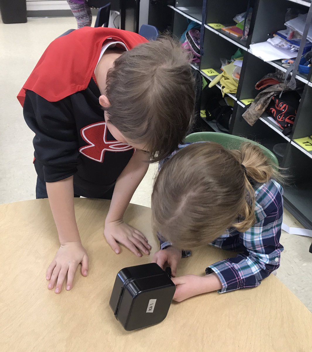 Beth_Curasi's tweet photo. Students in Miss King's class were critical thinkers today while solving fraction problems to crack the codes to unlock the locks. Who knew math could be so much fun! #breakoutedu #coachingmatters #coaching @EMYoderElem @ABSSCurrPd @ABSSWeb @miss_fiona_king @kboyd https://t.co/fx31x3xW7G
