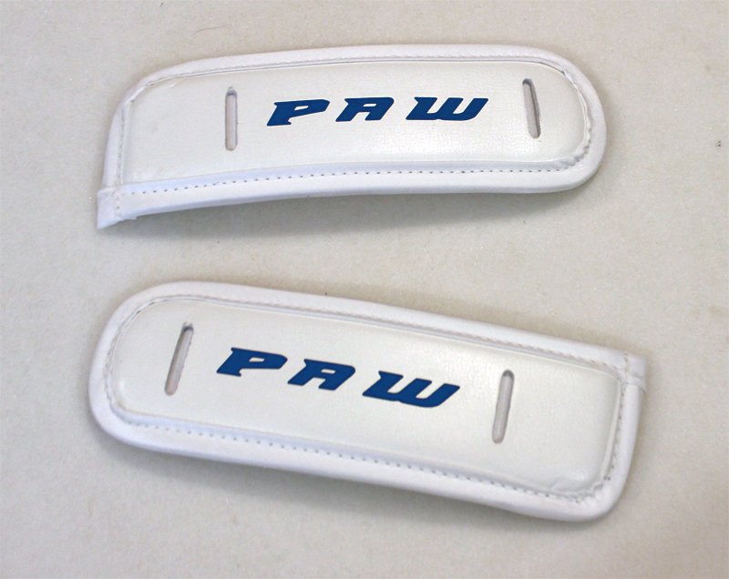 PAWhockey's tweet photo. Custom padding made to create a professor strap in a set of pads that didn't have it already, and some stripes to sew onto a pant shell. If you need a custom part, I can make it! #truecustom #PAWhockey #PAWsome https://t.co/rMOgNFKMYc