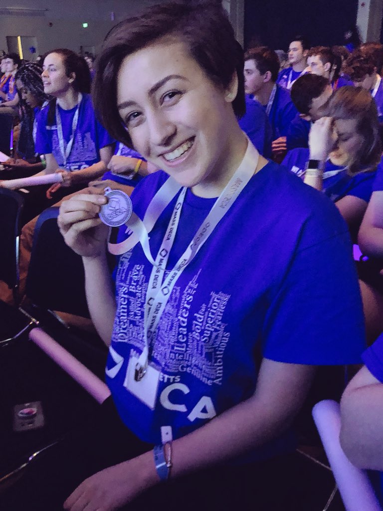 MsOptimusGrimes's tweet image. OH HEY O!!!! We have a 3rd place winner in role play 1 in entrepreneurship!!!! Congrats Katy Waldman @BVTHighSchool @BVT_Academic @BVT2020 #bvtbeavers #massdeca