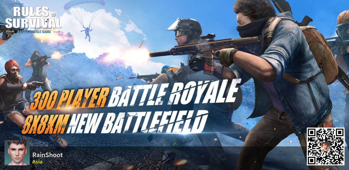Rainshoot's tweet photo. #RulesofSurvival https://t.co/kcqjhRrHLo