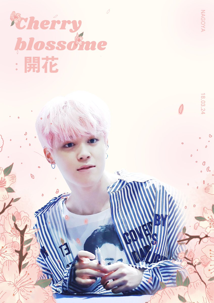 JiminGlobal's tweet photo. [🇯🇵 #JiminEvents] 

S/o to ARMY's in Japan! I know you want this.😉

🌸 CHERRY BLOSSOME 🌸
Midnightshow's 1st Jimin Photo Exhibition
 
Osaka → Mar 17 
Nagoya → Mar 24
Tokyo → Apr 1
Fukuoka → Apr 8

11am - 6pm JST https://t.co/Upsw02QvCK