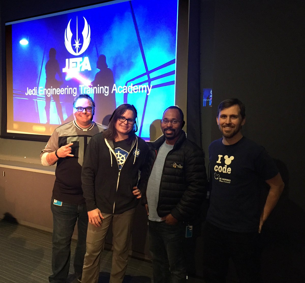 jasonacox's tweet image. Thanks #Kubernetes Jedi Master @Kris__Nova for the brilliant, informative and inspiring talk &amp;amp; workshop today @Disney on #CloudNativeInfrastructure and @KubicornK8s! @heptio #DisneyJETA
