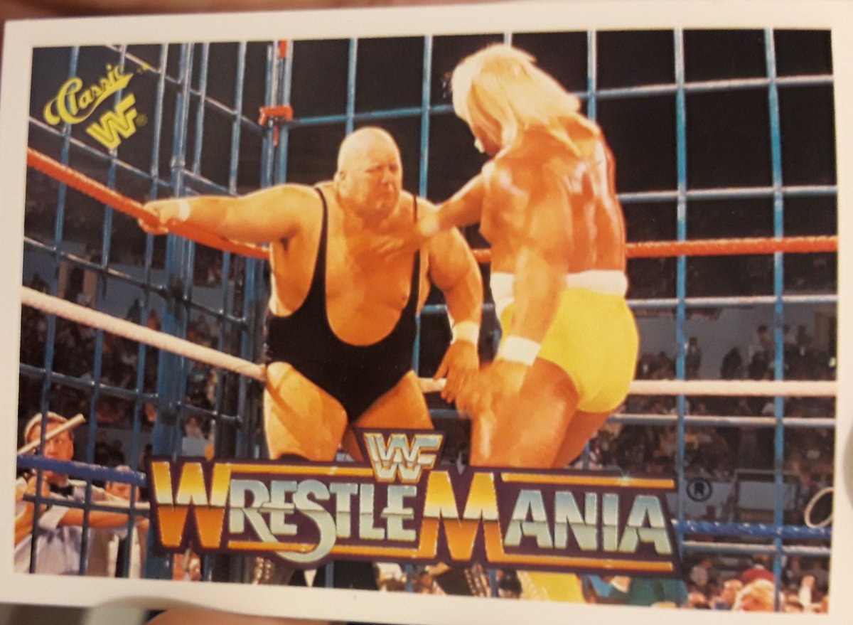 WrestlingCard's tweet photo. Some WrestleMania 2 moments.. https://t.co/QG3nxNpo3B