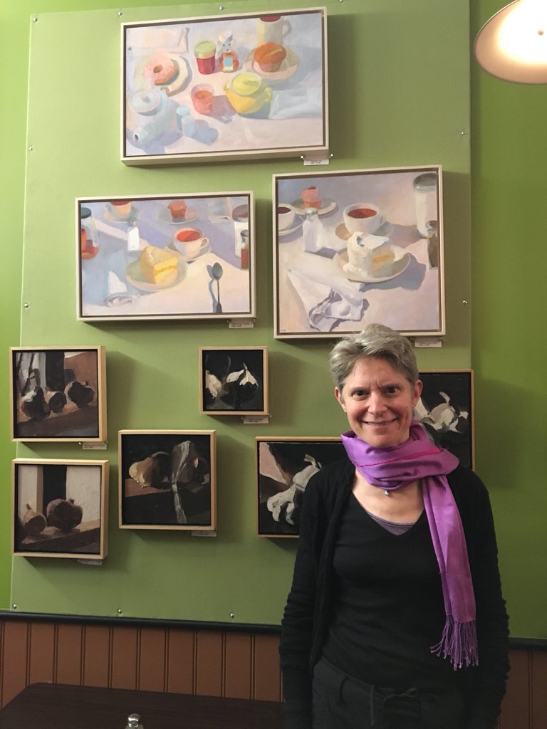 theEATcafe's tweet image. Thank you Mindy and all who came out to ART @ EAT for Lancaster Avenue #secondfriday! PHILADELPHIA PAINTINGS will be up at EAT Cafe until April 24, and are all ready for good homes!